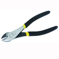 Stanley Stanley Diagonal Cutting Plier, 5-3/4in OAL, 1/3in Cutting Capacity, Black Hndl, Double Dipped Hndl 84-104